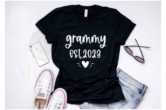Grammy Est.2023 Graphics & T-Shirt Designs
