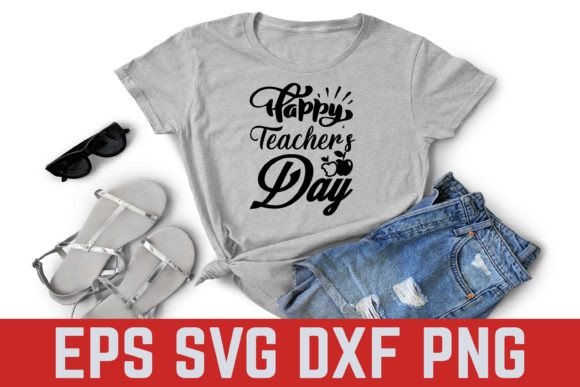 Happy Teacher s Day SVG Design Graphics