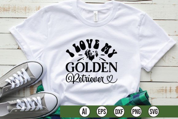 I Love My Golden Retriever Graphics
