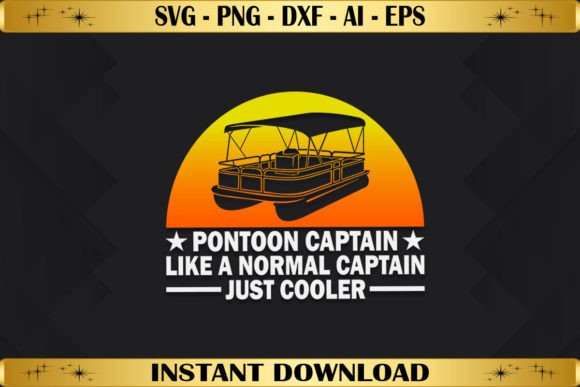 Pontoon Captain Like a Normal Captain Graphics