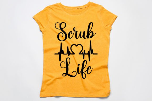 Scrub Life Creative T-shirt Design