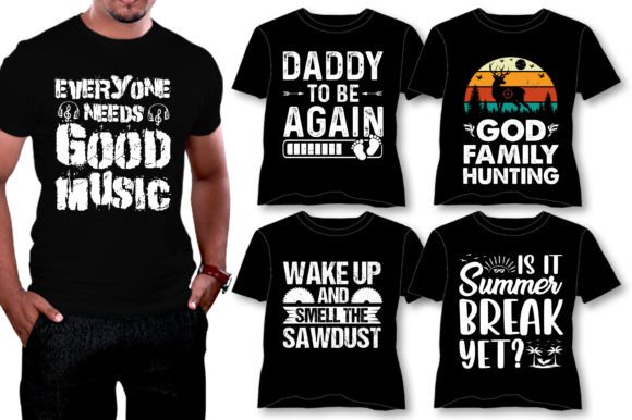 T-Shirt Design Bundle-Vintage Graphics